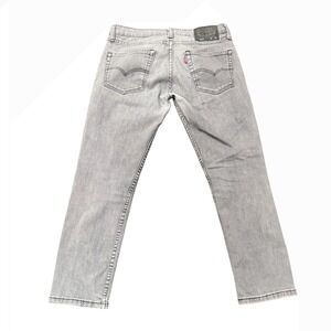 Levi's Slim Men Jeans in Light Gray